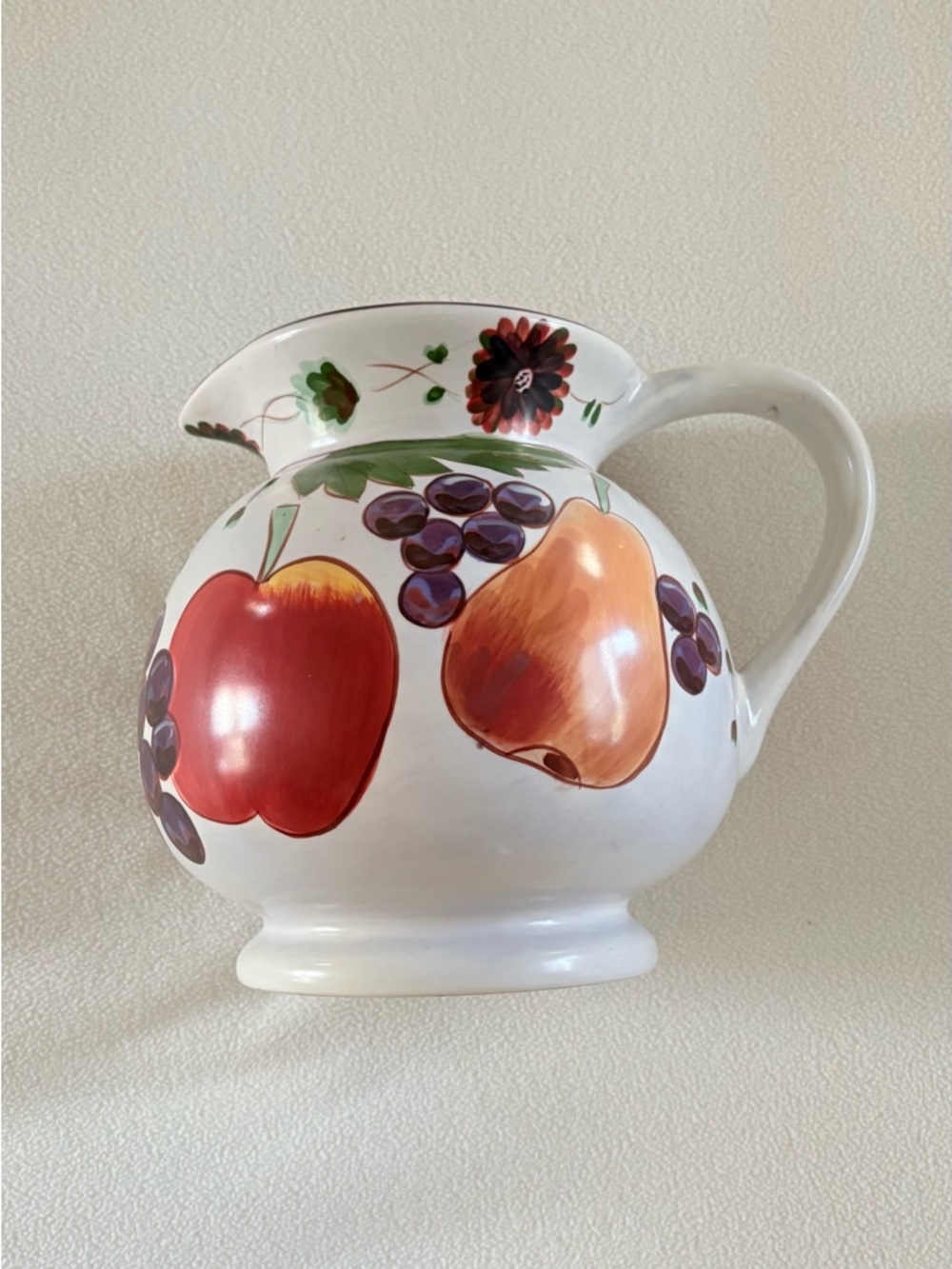 Large ceramic pitcher